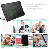 Aovoa 12 Inch LCD Writing Tablet Drawing Board Bulletin Board Family Note Daily Planner Learning Tools for Office, Kids (Green)