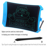 8.5 Inch Writing Board, High Brightness Electronic Drawing Board, Message Board with Screen Lock, Handwriting Pad with Stylus Kids, Family Memo, Office (Blue)